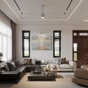 Thiết kế kiến trúc nhà anh Vũ