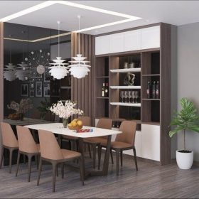 Thiết kế nội thất nhà Anh Kiên